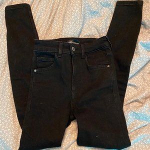 Zara black skinny jeans